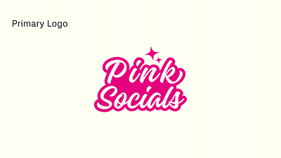 Pink Social Brand Guideline - Graphic Design
