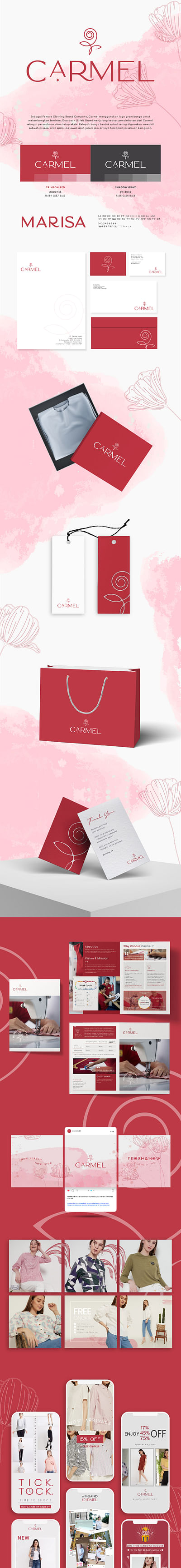Branding for CARMEL - Social Media