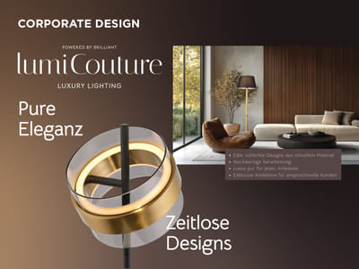 Launch lumiCouture - Design & graphisme