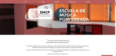 Diseño web - EMCP - Webseitengestaltung