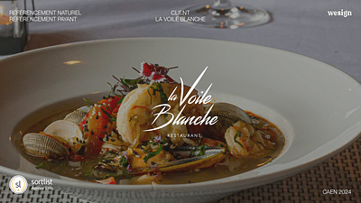 La Voile Blanche - Création de site internet