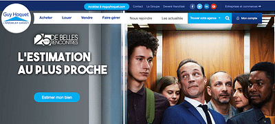 Audit SEO - GUY HOQUET (Réseau) - Stratégie digitale