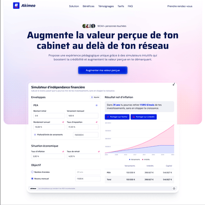 Akimeo - Création de site internet