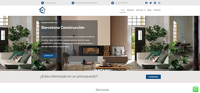 barcelonaconstruccion.com - Creación de Sitios Web