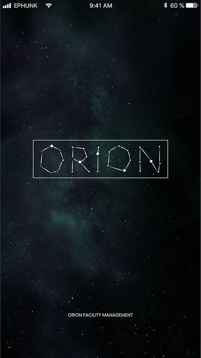 Orion - facility management app - Marketing