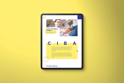 CIBA – Cyprus International Businesses Association - Website Creation