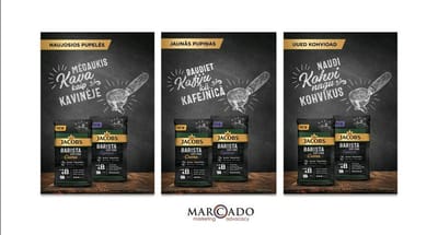 Jacobs Barista Editions Key Visual - Copywriting