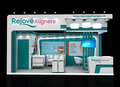 Stall Fabrication and designing for Expodent - Image de marque & branding