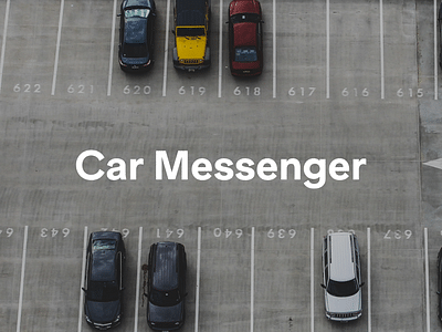 CarMessenger - Application mobile