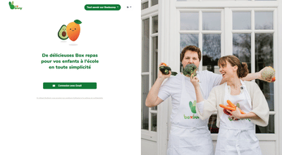 Site de Box Bunny - E-commerce
