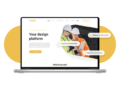 TURO - construction management platform - Webanwendung