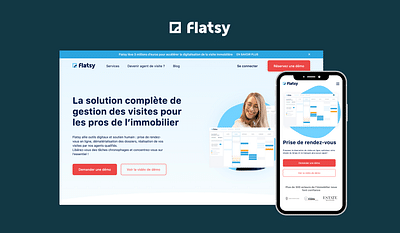 Développement Web pour Flatsy - CMS Wordpress - Webanalytik/Big Data