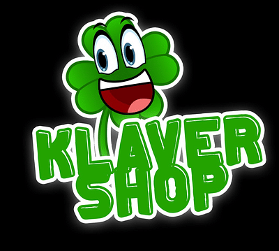 Re-logo and rebranding shopify website Klavershop - Image de marque & branding