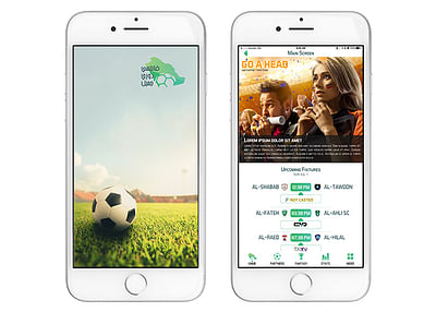 App Development Fantacy football App - Réseaux sociaux