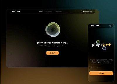 Playtime. UX/UI & 3D for the gambling arena - 3D