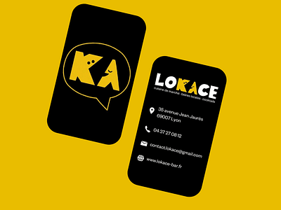 LOKACE, design de marque secteur restauration - Identité Graphique
