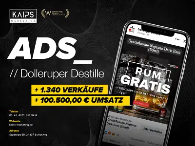// Ads_Dolleruper | ROAS 15,31 | ROI 1.431 % - Onlinewerbung