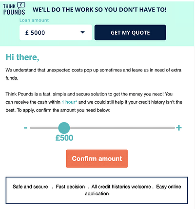 Think Pounds – UK Lead Generation - Email Marketing
