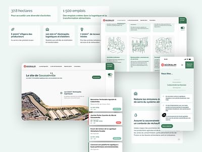 Agoralim - Le futur pôle d’excellence au service du bien-manger - Webseitengestaltung
