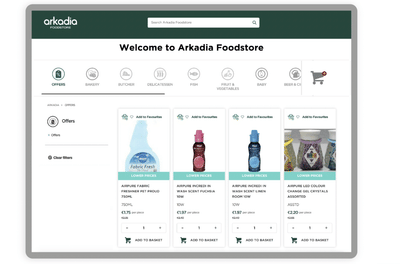 Arkadia E-Commerce. Going Digital. - E-commerce