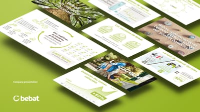 Bebat Company Presentation - Grafikdesign