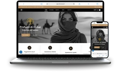 E-commerce Profumi di Dubai - E-Commerce