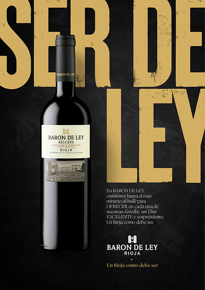 Barón de Ley winery | Brand Positioning Campaign - Branding y posicionamiento de marca