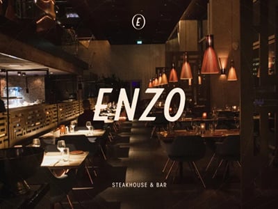 Enzo: Brand Identity and Website for an Italian Steakhouse - Identidad Gráfica