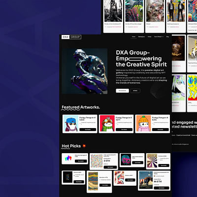 DXA Group WordPress Website Development & Design - Digital Strategy