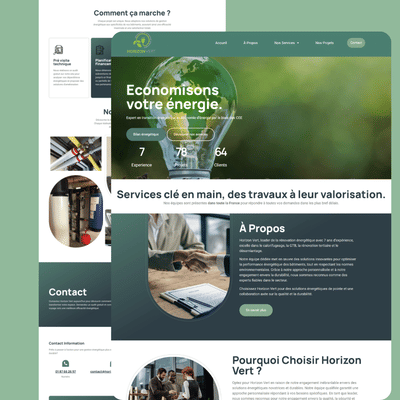 Création site internet wordpress pour Liv Energie - Website Creatie