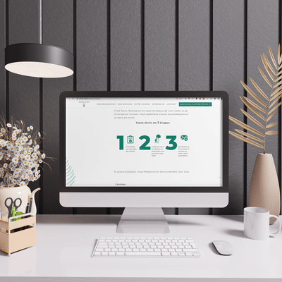 Webseite & Automatisierung Offerte: Jardins de Jim - Web Application
