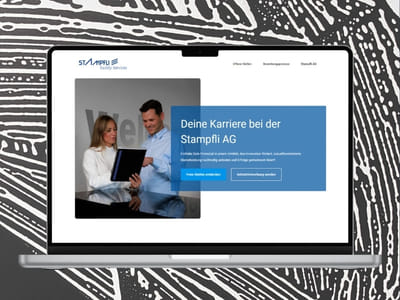 Karriereseite für Schweizer Unternehmen - Website Administration