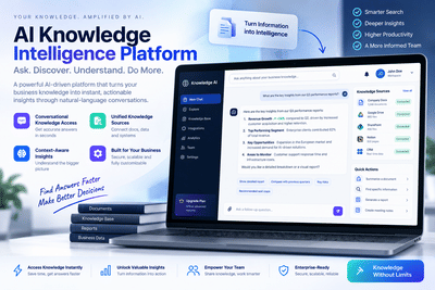 AI Knowledge Intelligence Platform - Artificial Intelligence