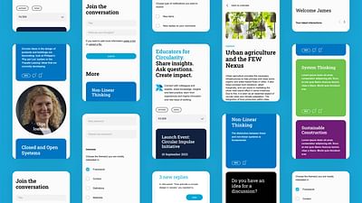Educators for Circularity - Ergonomie (UX / UI)