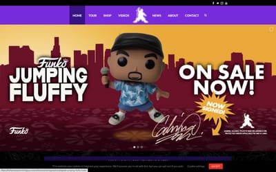 FluffyGuy Official Website Development - Website Creation