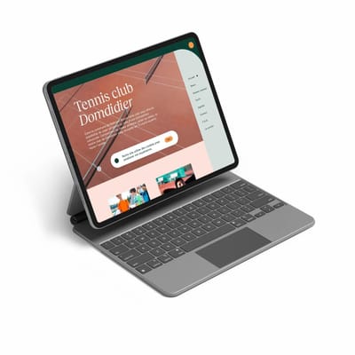 Site internet pour le Tennis Club de Domdidier - Création de site internet