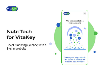 VitaKey - Webseitengestaltung