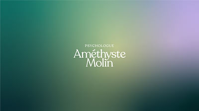 Améthyste Molin - Psychologue - Grafische Identität