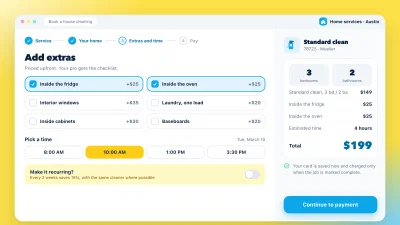 Home Services Booking App - Mobile App
