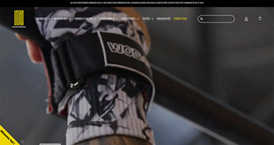 Création de site e-commerce pour WODANDGO - E-commerce