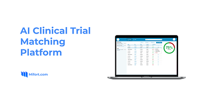 Custom AI Clinical Trial Matching Platform - Artificial Intelligence