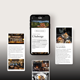 L’Auberge de la Fontaine du Berger - Website Creatie