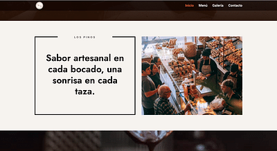 Web Design - Panadería Los Pinos - Website Creation
