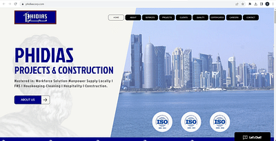 SEO - Phidias Projects & Construction - SEO