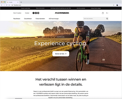 Rebranding en websitecreatie voor 14Carbon - SEO