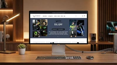 Knight Safety Gear: B2B store for safety equipment - Création de site internet