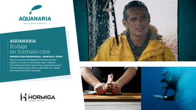 Rodaje  Aquanaria - Estrategia digital