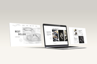 Colette Valentin site internet - Webseitengestaltung
