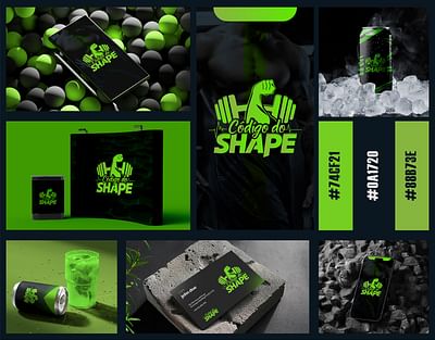 Web Design for Shape - Werbung