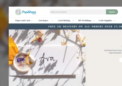 The Paperbox - Webseitengestaltung